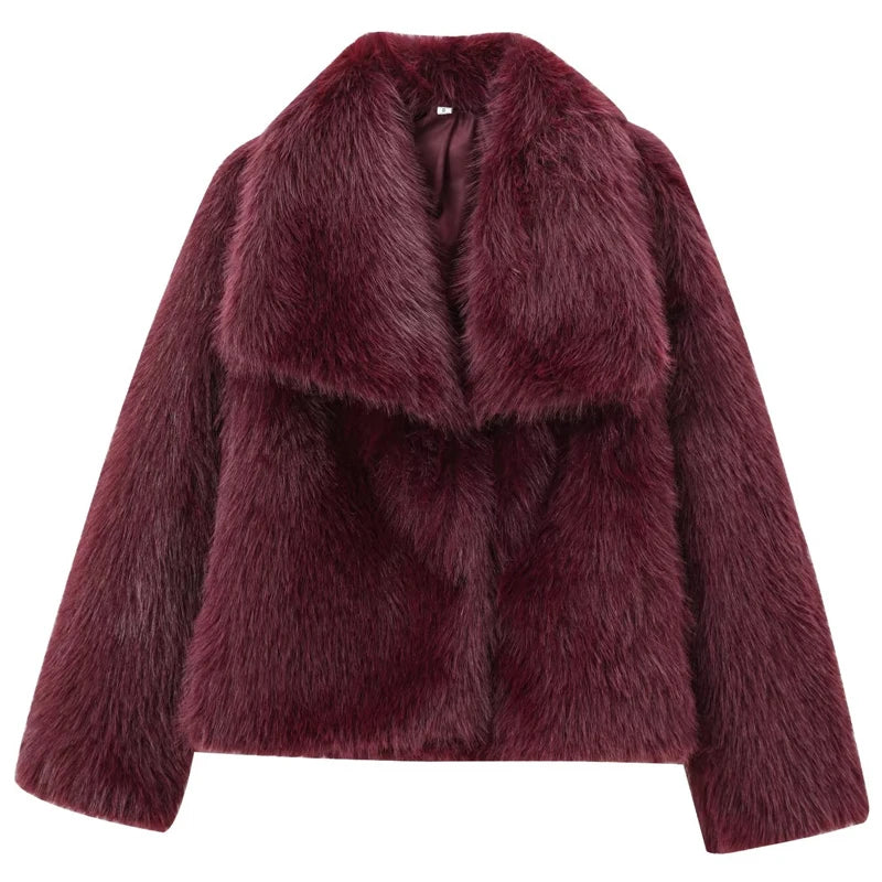Manteau Fourrure Élégance et Chaleur