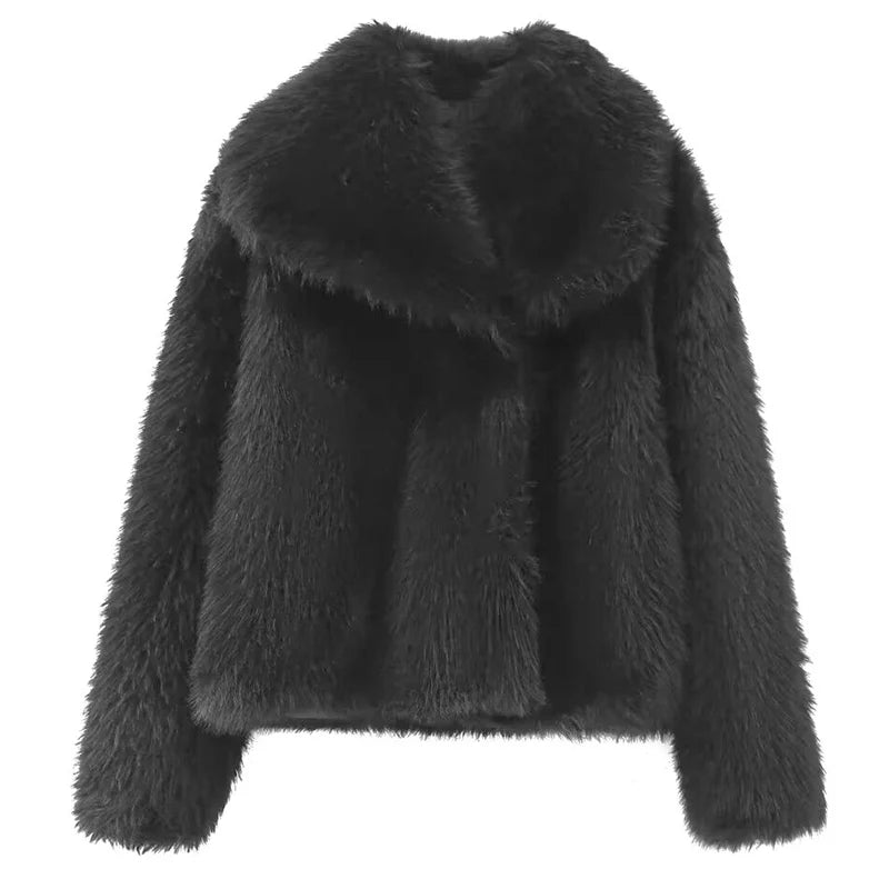 Manteau Fourrure Élégance et Chaleur