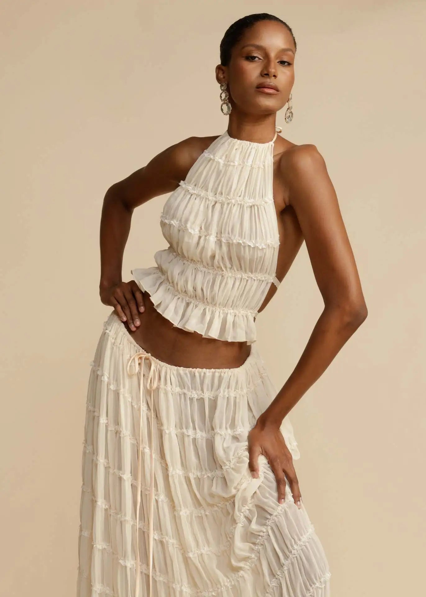 Robe Blanc