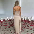 Robe Chic à Épaule Unique