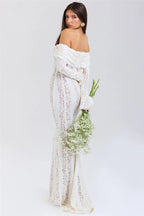 Robe Sirène Bohème en Dentelle