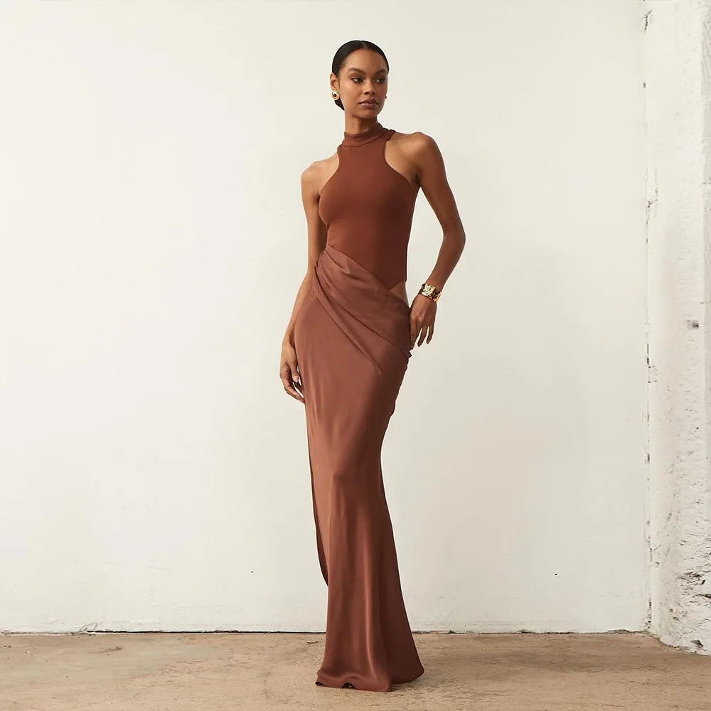 Robe Satin Élégance