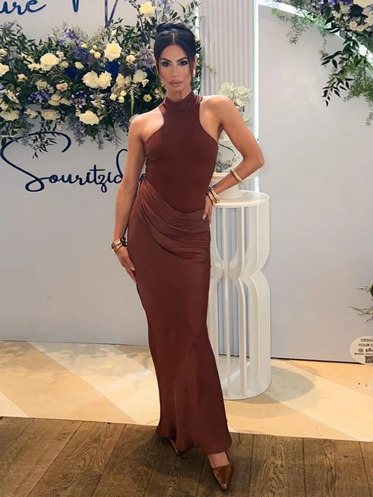 Robe Satin Élégance