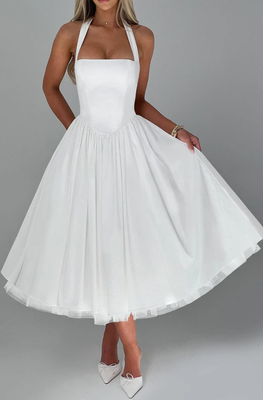 Robe Blanc