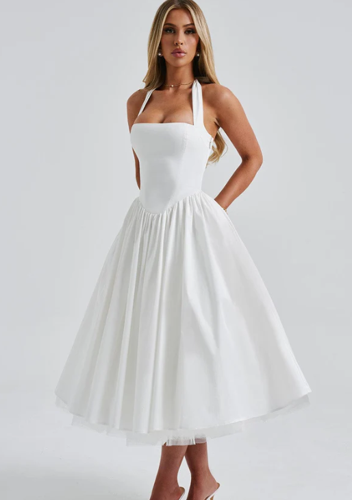 Robe Blanc
