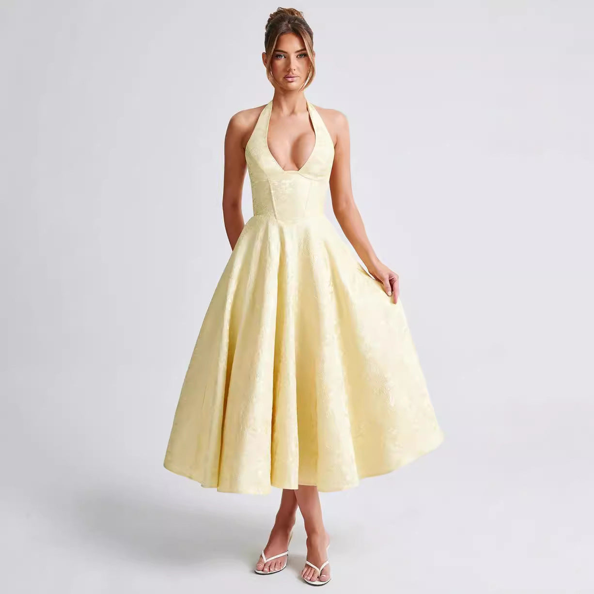 Robe Jaune pâle